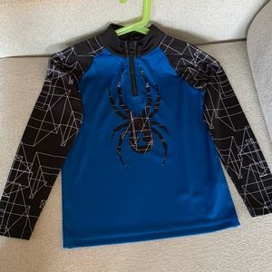 Spyder kids. 1/2- zip turtleneck. For winter sports